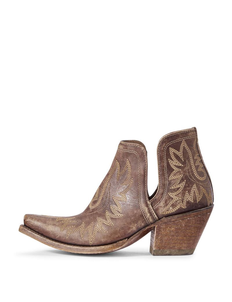 Bottines Ariat Dixon Western Marron Femme | RUG-40730397