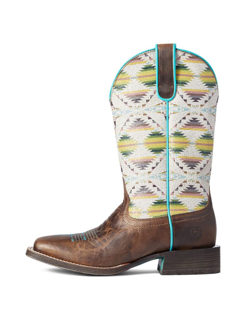 Bottes Western Ariat Pendleton Circuit Savanna Marron Femme | FWO-18466122