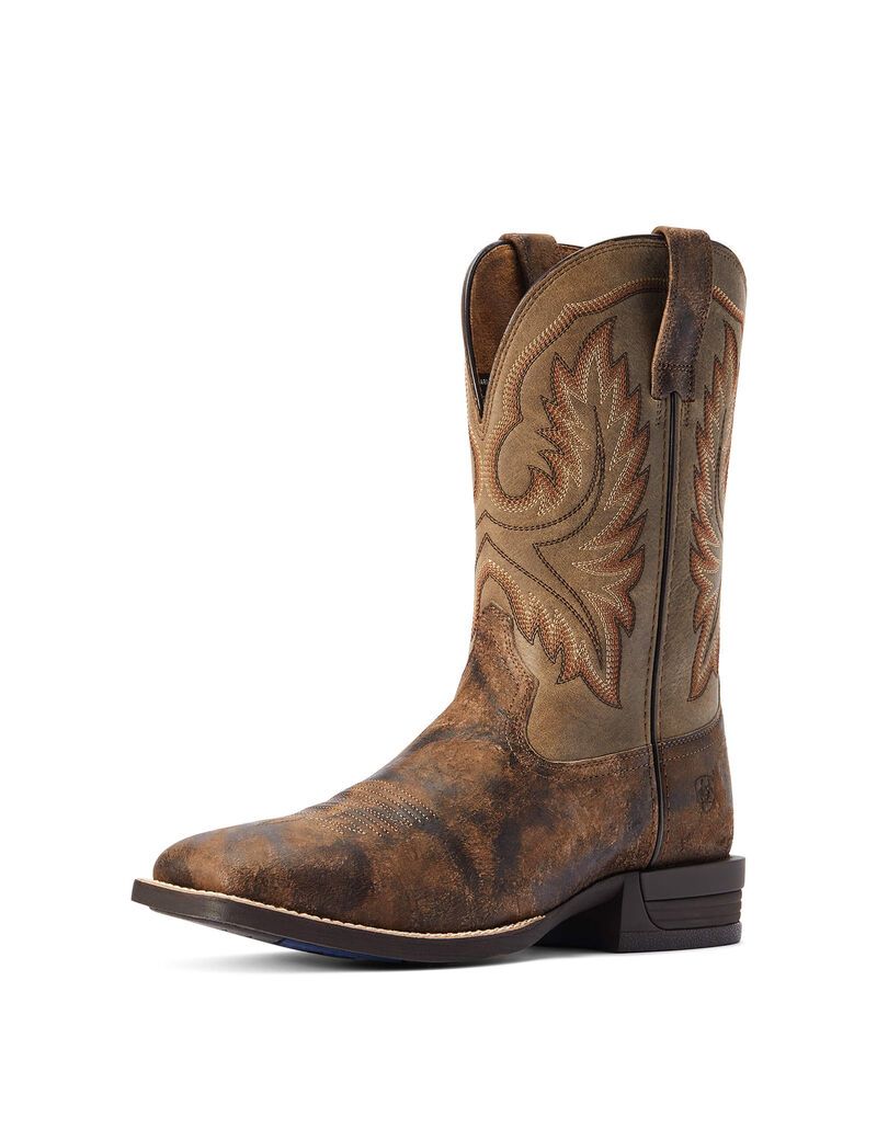 Bottes Western Ariat Wilder Grise Homme | MVF-54247396