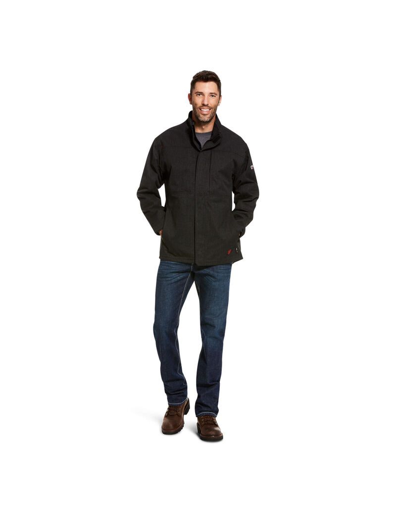 Vestes Ariat FR H2O Imperméables Parka Noir Homme | GDI-21899417