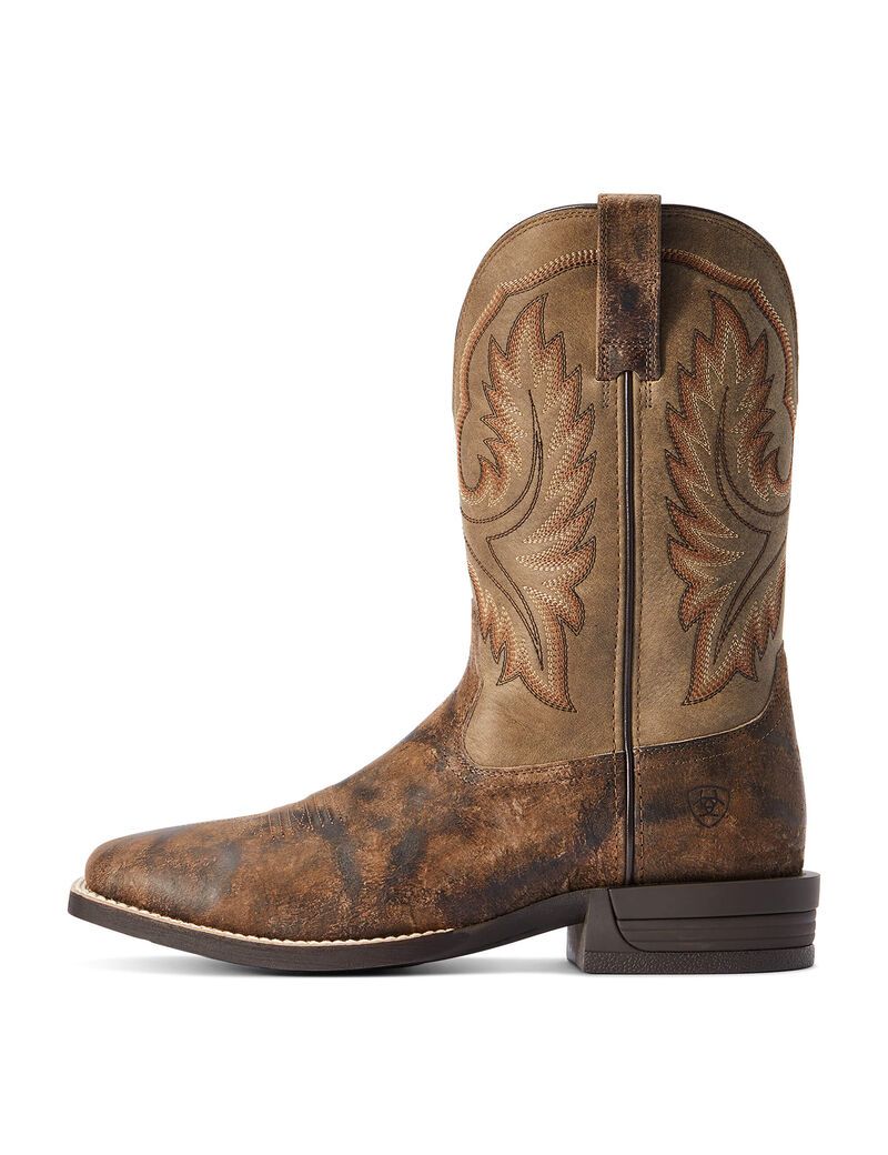 Bottes Western Ariat Wilder Grise Homme | MVF-54247396