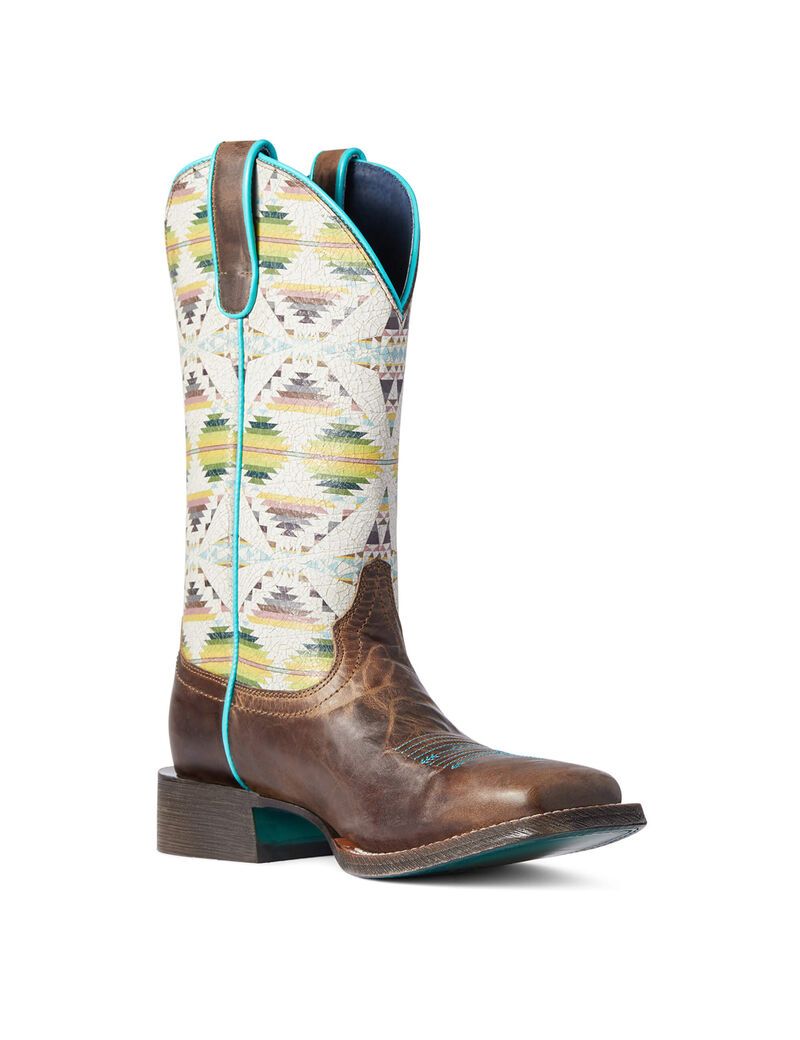 Bottes Western Ariat Pendleton Circuit Savanna Marron Femme | FWO-18466122