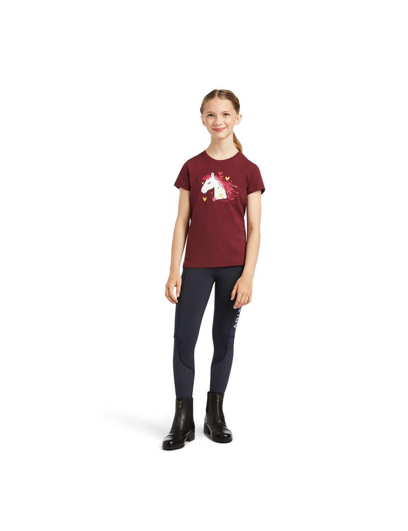 T Shirts Ariat My Love Multicolore Enfant | UFQ-84379188