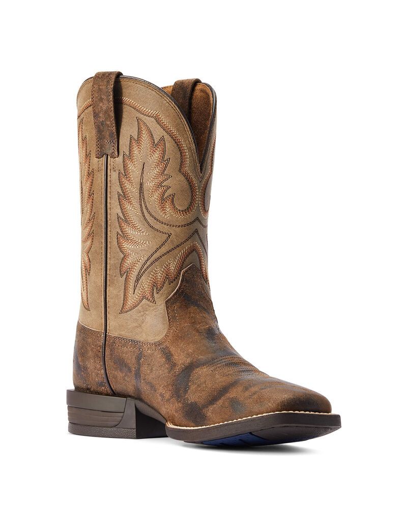 Bottes Western Ariat Wilder Grise Homme | MVF-54247396