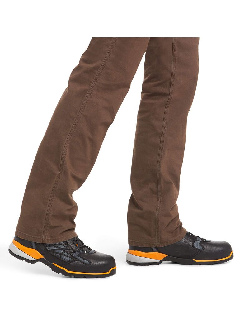 Pantalon Ariat Rebar M4 Low Rise DuraStretch Made Tough Stackable Droit Leg Multicolore Homme | EXU-81864310