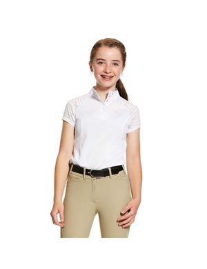 Chemises Ariat Aptos Vent Show Blanche Enfant | EFC-78431477