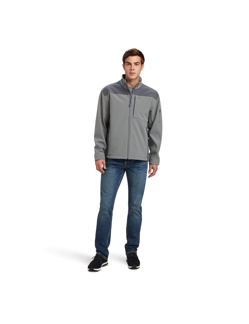 Vestes Ariat Vernon 2.0 Softshell Grise Homme | JSI-82829257