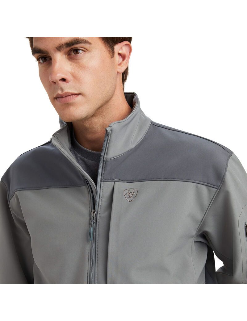 Vestes Ariat Vernon 2.0 Softshell Grise Homme | JSI-82829257