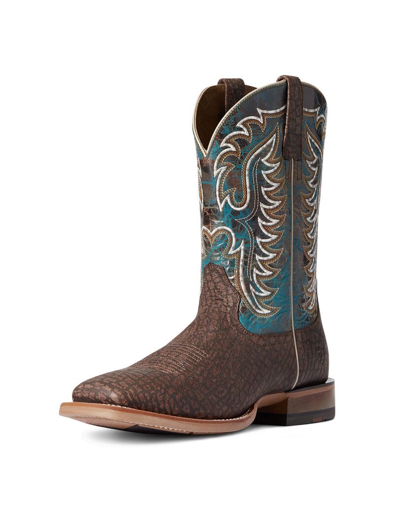 Bottes Western Ariat Stinger Marron Foncé Homme | AMX-12857541