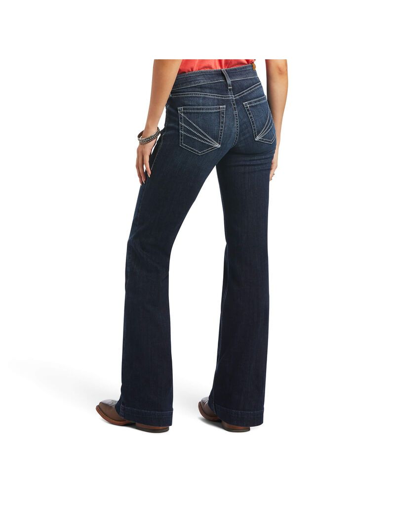 Jean Ariat Trouser Perfect Rise Aisha Larges Leg Multicolore Femme | BUZ-97376969