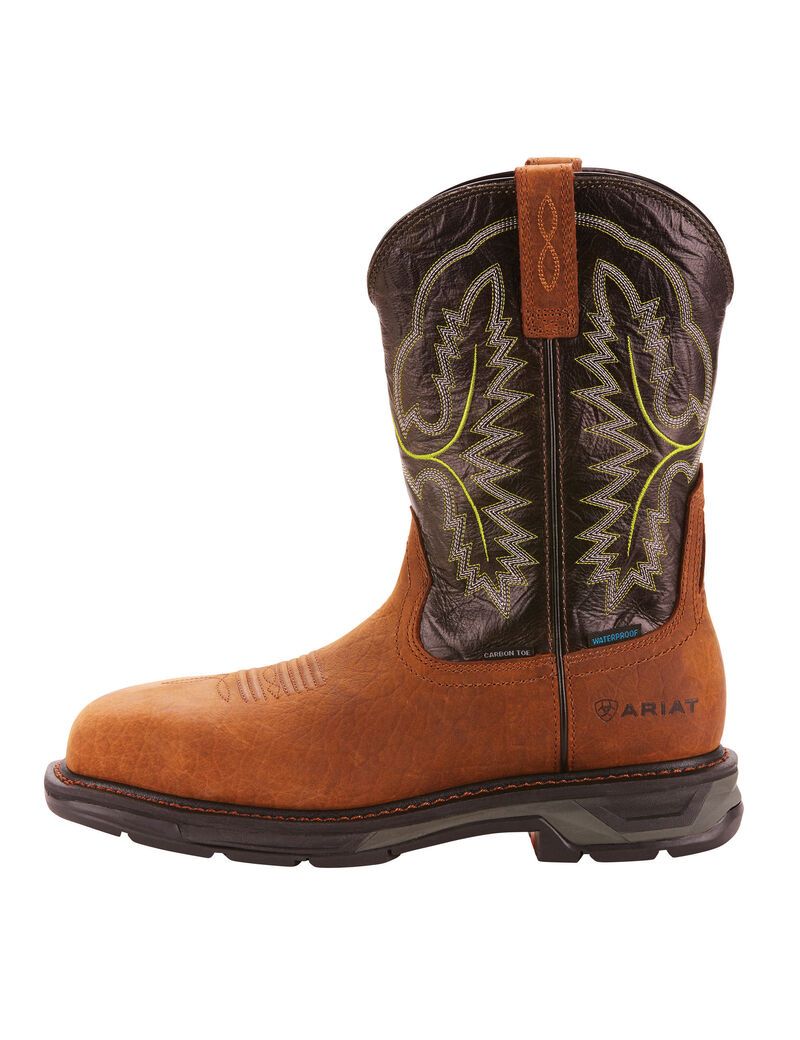 Bottes Imperméables Ariat WorkHog XT Carbon Embout Travail Multicolore Homme | FLV-57599357