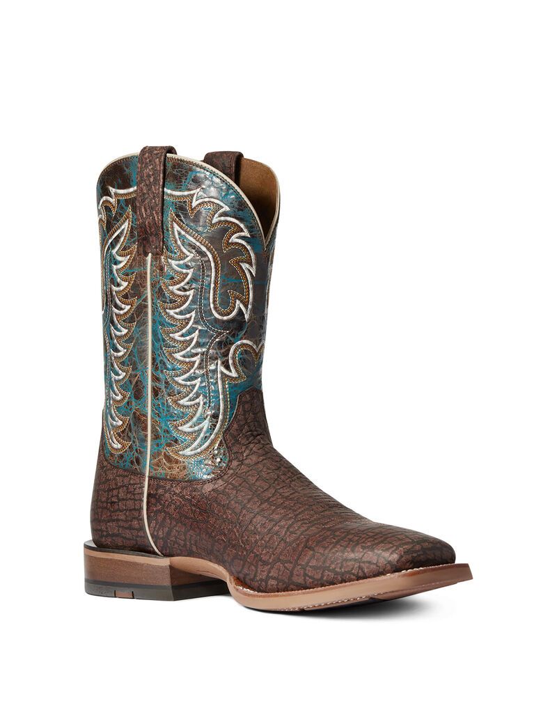 Bottes Western Ariat Stinger Marron Foncé Homme | AMX-12857541