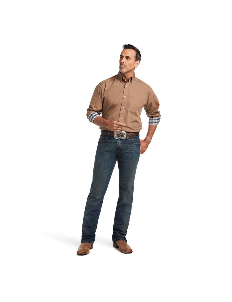 Chemises De Costume Ariat Wrinkle Free Solid Classiche Fit Multicolore Homme | PMI-75522524