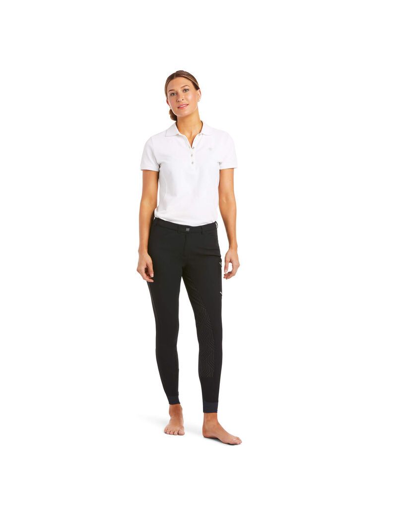 Pantalon Ariat Triton Grip Full Seat Breech Noir Femme | LBV-06561550