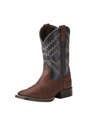 Bottes Western Ariat Tycoon Marron Enfant | EDD-91779548