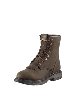 Bottes Imperméables Ariat WorkHog 8' Travail Marron Homme | QQV-00140020