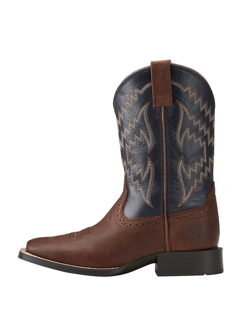 Bottes Western Ariat Tycoon Marron Enfant | EDD-91779548