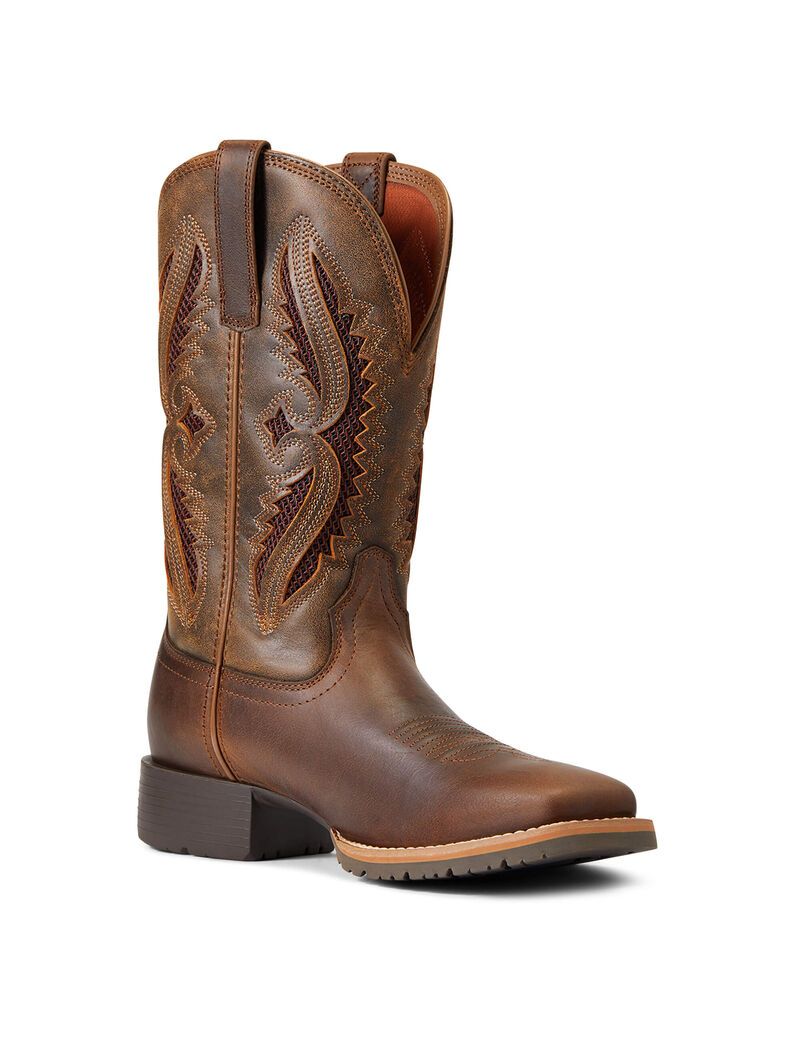 Bottes Western Ariat Hybride Rancher Venttek 360 Marron Femme | OAQ-22647248