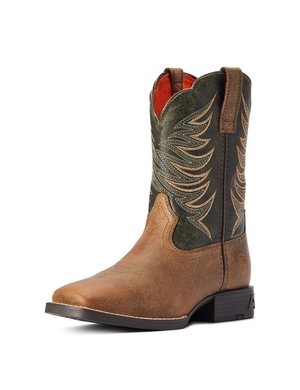 Bottes Western Ariat Firecatcher Marron Enfant | ODG-82143680