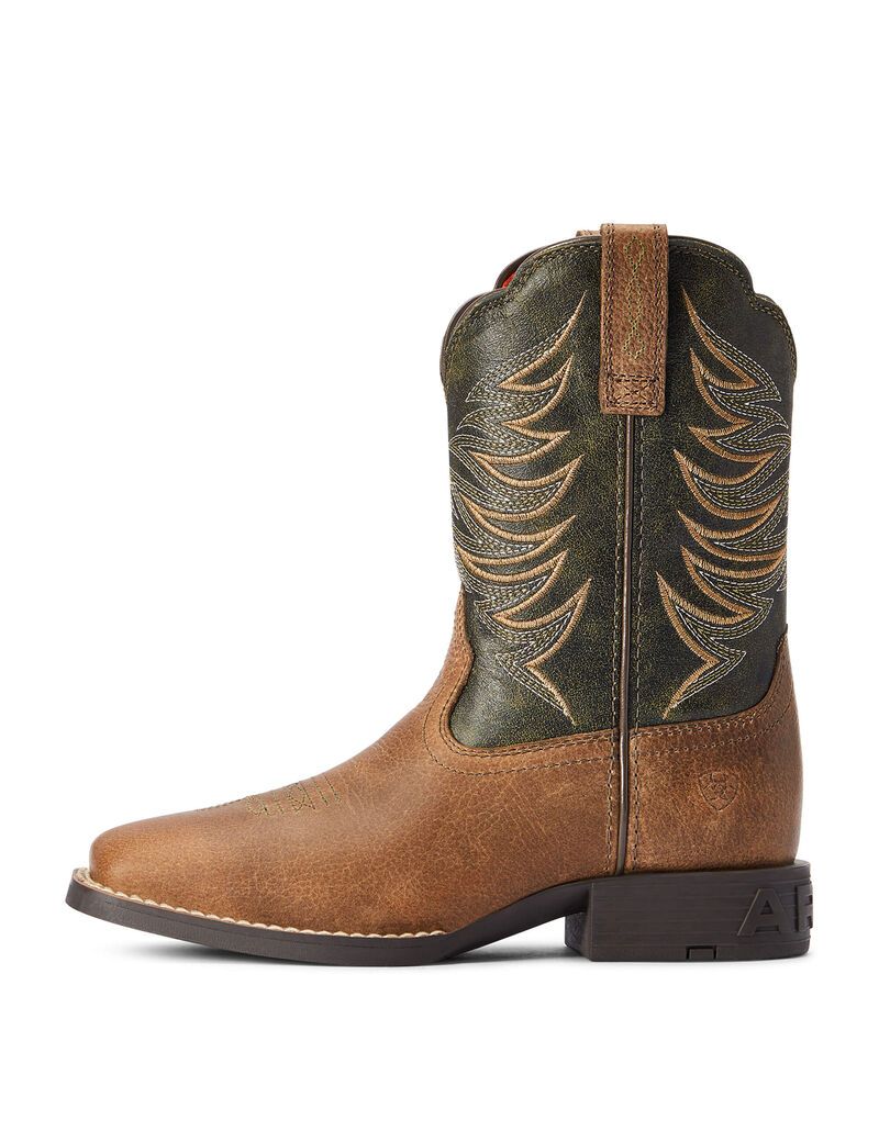 Bottes Western Ariat Firecatcher Marron Enfant | ODG-82143680