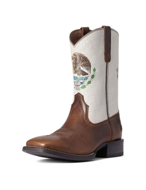 Bottes Western Ariat Sport Orgullo Mexicano Chocolat Homme | XDL-34233740