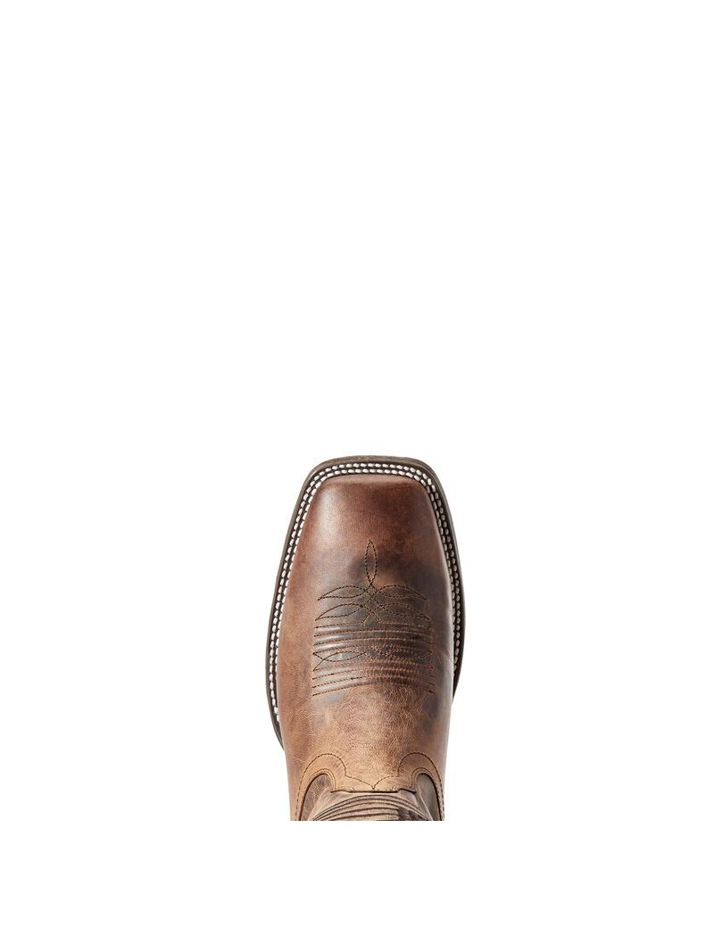 Bottes Western Ariat Circuit Patriot Marron Homme | DOT-54561177