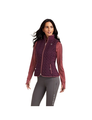 Gilet Ariat Ashley Insulated Marron Femme | KSA-46779097