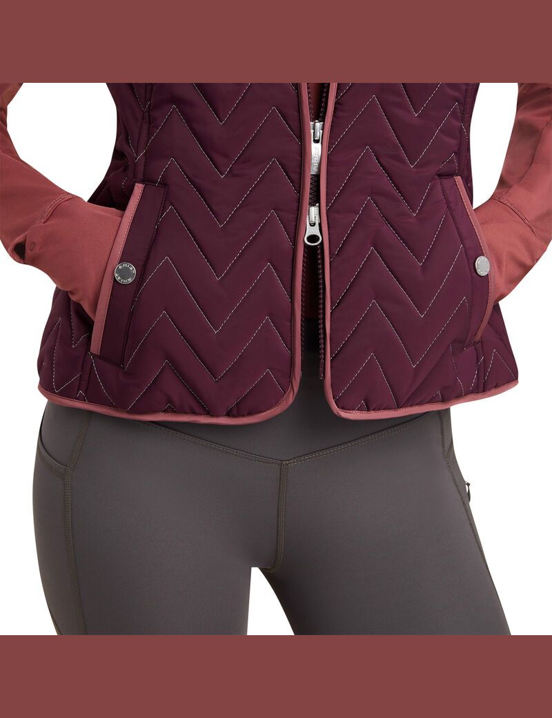 Gilet Ariat Ashley Insulated Marron Femme | KSA-46779097