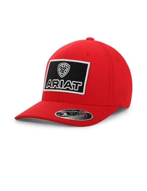 Casquettes Ariat Large logo patch Rouge Homme | CFL-26899964