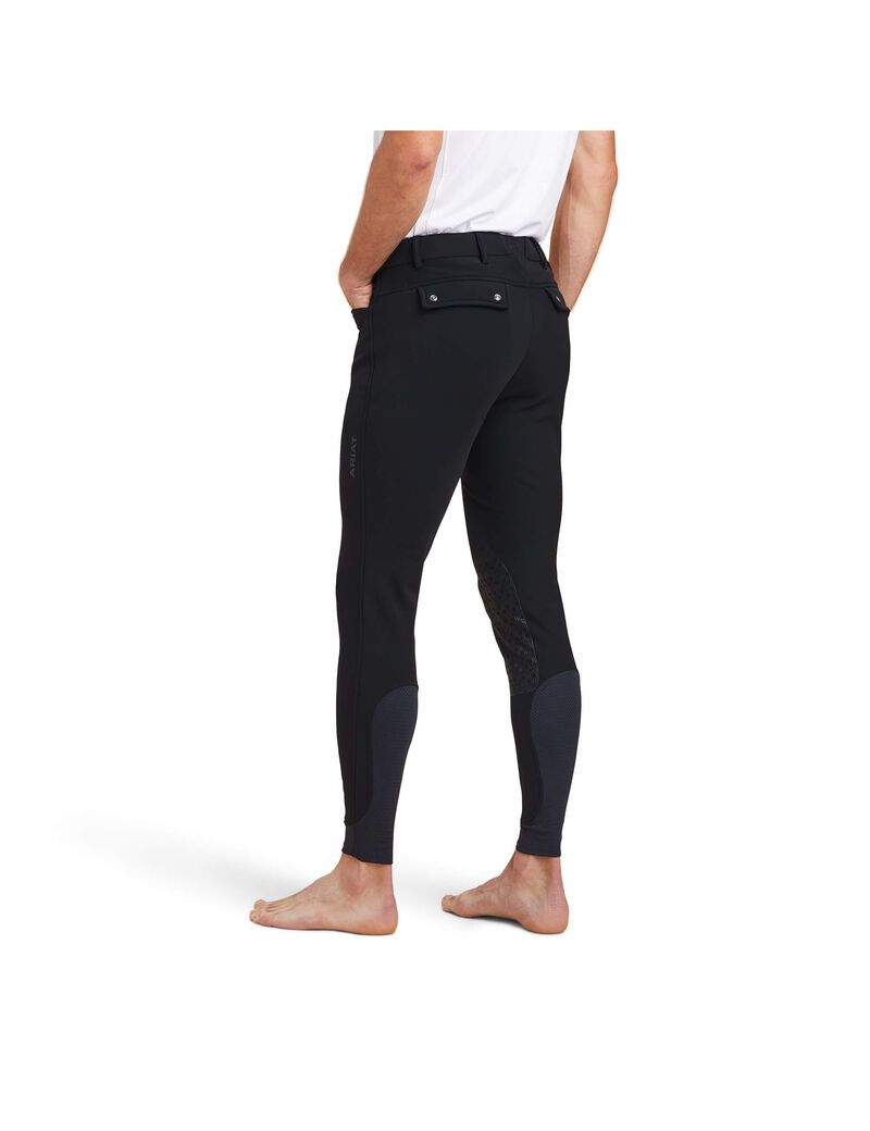 Pantalon Ariat Tri Factor Frost Insulated Knee Patch Breech Noir Homme | GNO-16329671