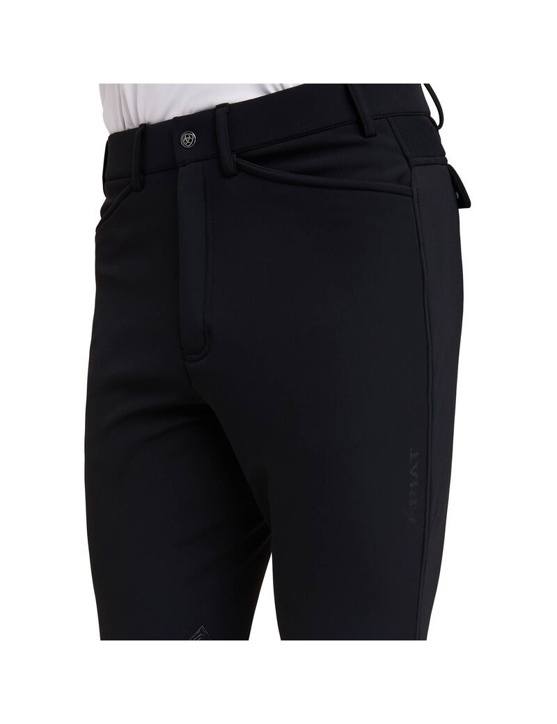 Pantalon Ariat Tri Factor Frost Insulated Knee Patch Breech Noir Homme | GNO-16329671