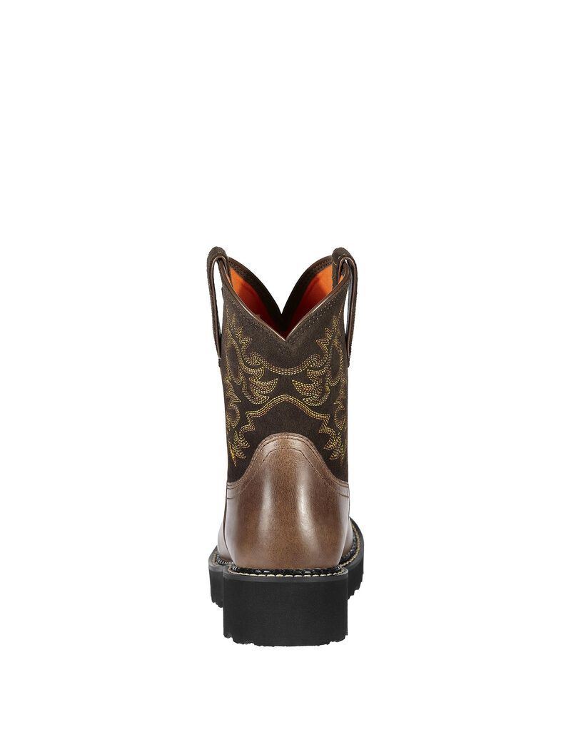 Bottes Western Ariat Fatbaby Marron Femme | LBI-46620105