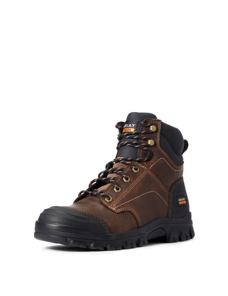 Bottes de Travail Ariat Treadfast 6' Marron Homme | XML-83474872