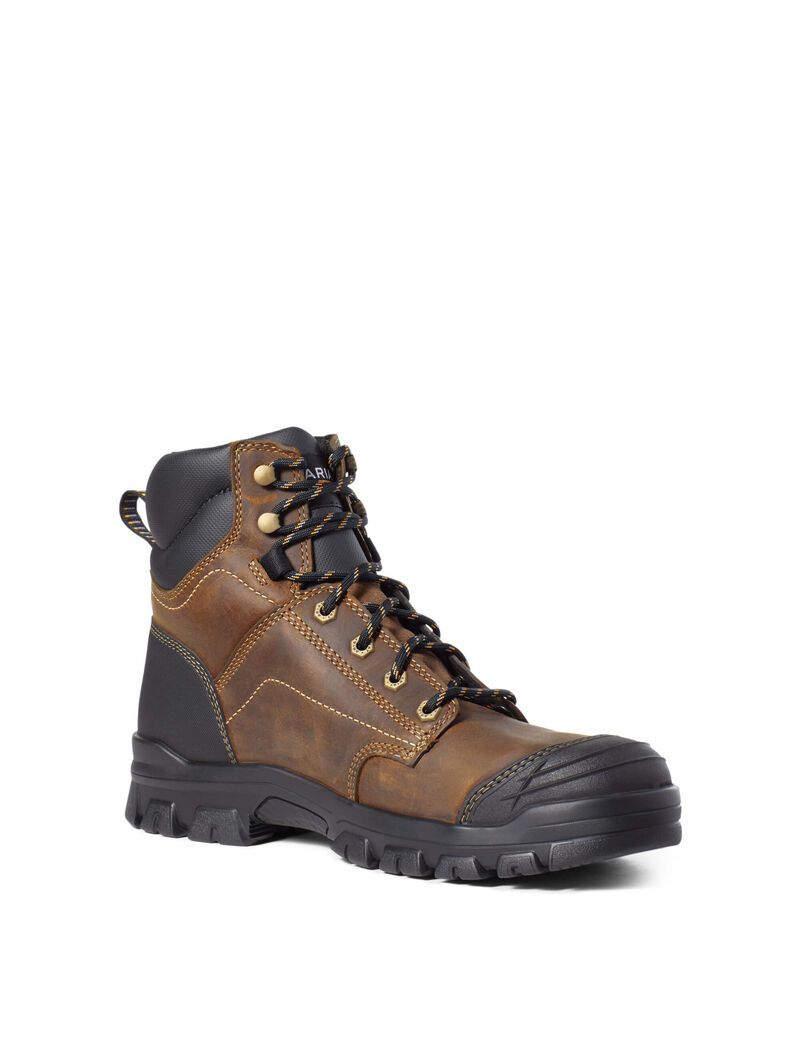 Bottes de Travail Ariat Treadfast 6' Marron Homme | XML-83474872