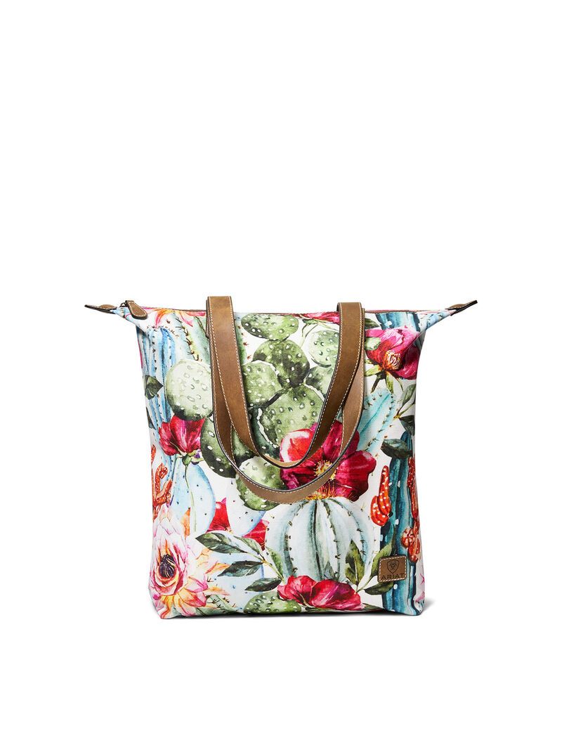 Sacs Ariat Alti Tote Cactus Floral Multicolore Femme | WDO-15377455