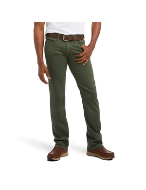 Jean Ariat M7 Rocker Stretch Grizzly Droit Vert Olive Homme | ELB-22425240