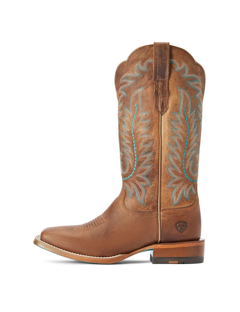 Bottes Western Ariat Frontier Tilly Marron Femme | EPU-37877753