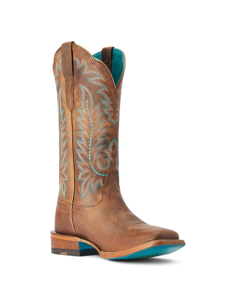 Bottes Western Ariat Frontier Tilly Marron Femme | EPU-37877753