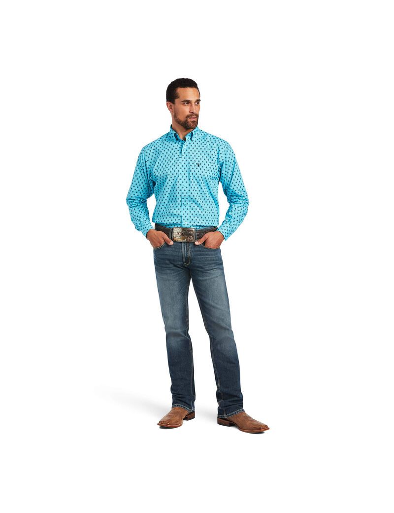 Chemises De Costume Ariat Manuel Classiche Fit Multicolore Homme | UXN-09535748