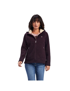 Chandails Ariat REAL McCall Full Zip Bordeaux Femme | LZG-88214477