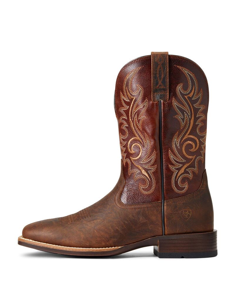 Bottes Western Ariat Lasco Ultra Marron Homme | HPC-58649584