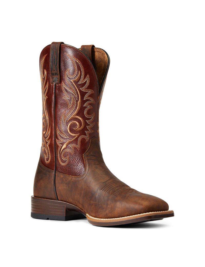 Bottes Western Ariat Lasco Ultra Marron Homme | HPC-58649584