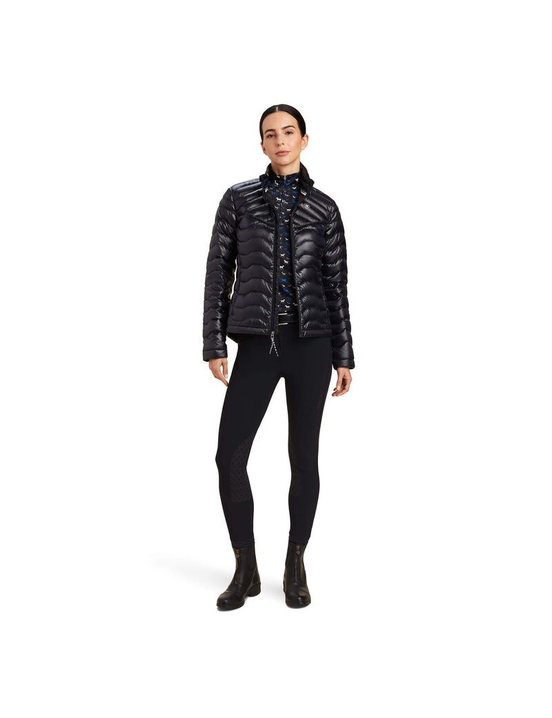 Vestes Ariat Ideal Down Noir Femme | FDQ-54709314