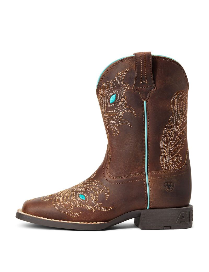 Bottes Western Ariat Bright Eyes Ii Marron Enfant | ACO-50854273