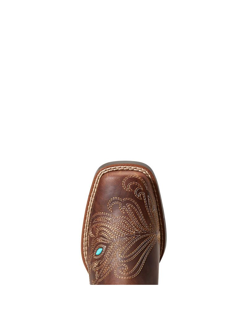 Bottes Western Ariat Bright Eyes Ii Marron Enfant | ACO-50854273