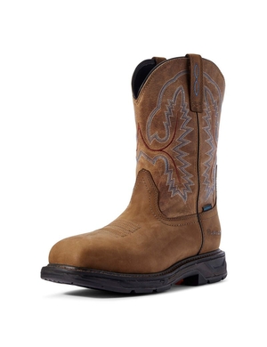 Bottes Imperméables Ariat WorkHog XT Travail Marron Homme | WIO-75671008