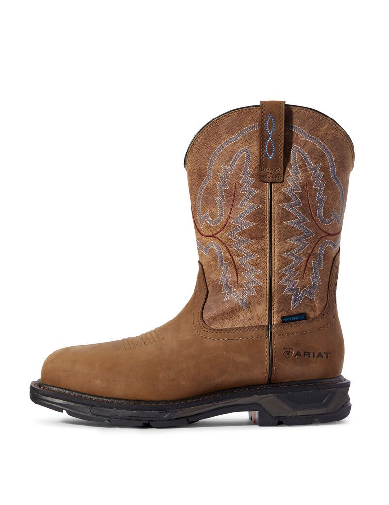 Bottes Imperméables Ariat WorkHog XT Travail Marron Homme | WIO-75671008