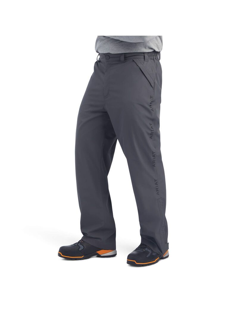 Pantalon Ariat Rebar Stormshell Imperméables Grise Homme | RGB-58048059