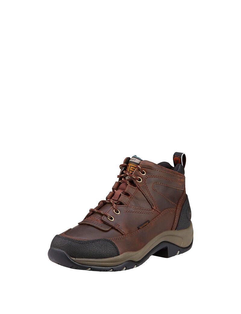 Bottes Randonnée Ariat Terrain Imperméables Cuivre Femme | VQB-03644041