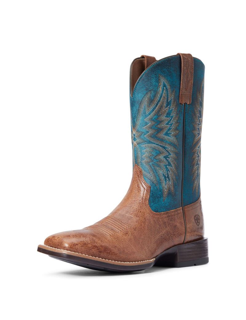 Bottes Western Ariat Valor Ultra Marron Foncé Homme | RWQ-48498105